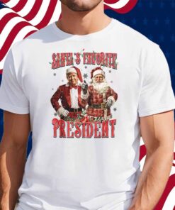 Santa's Favorite President Trump 2024 T-Shirt