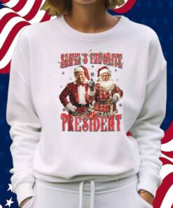 Santa's Favorite President Trump 2024 T-Shirt