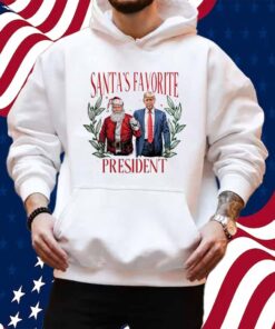 Santa's Favorite President Trump T-Shirt