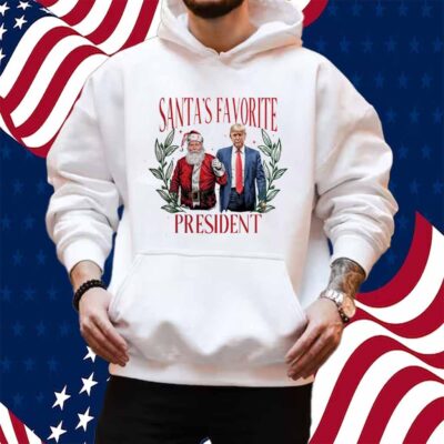 Santa's Favorite President Trump T-Shirt