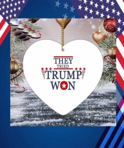 They Tried Trump Won 2024 Election Ornament