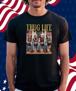 Thug Life Team Trump Vance Elon Kennedy T-Shirt