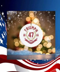 Triumph 47 Trump Make America Great Again 2024 Ornament