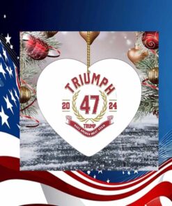 Triumph 47 Trump Make America Great Again 2024 Ornament