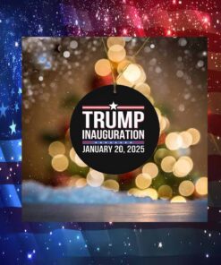 Trump Inauguration January 20 2025 Ornament