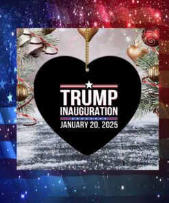 Trump Inauguration January 20 2025 Ornament