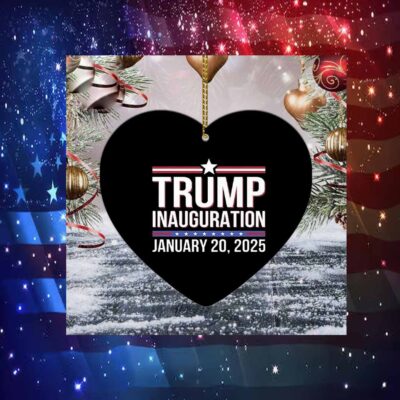 Trump Inauguration January 20 2025 Ornament