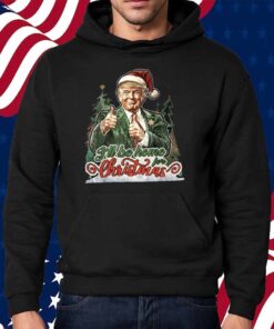Trump President 24' I Will be Home for Christmas T-Shirt