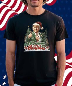 Trump President 24' I Will be Home for Christmas T-Shirt