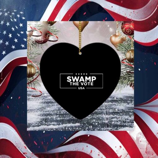 Trump Swamp The Vote Usa 2024 Ornament