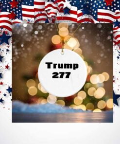 Trump Won 277 President Ornament