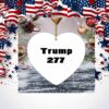 Trump Won 277 President Ornament