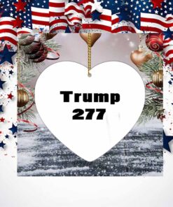 Trump Won 277 President Ornament