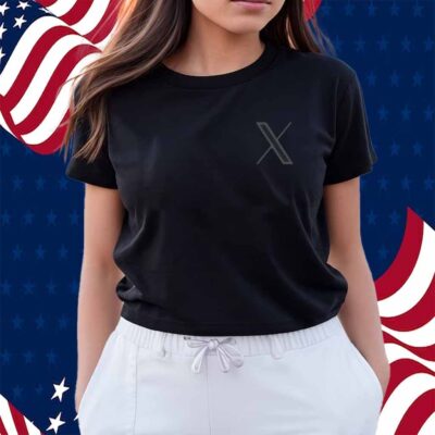 Twitter X 3D Logo T-Shirt
