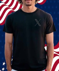 Twitter X 3D Logo T-Shirt