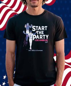 WALKER BUEHLER & WILL SMITH START THE PARTY LOS ANGELES T-SHIRT