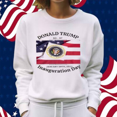 47th US President Inauguration For Donald Trump Shirt