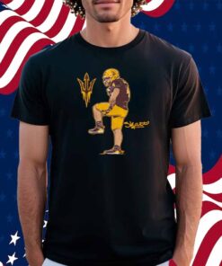 ARIZONA STATE FOOTBALL CAM SKATTEBO SUPERSTAR POSE SHIRT
