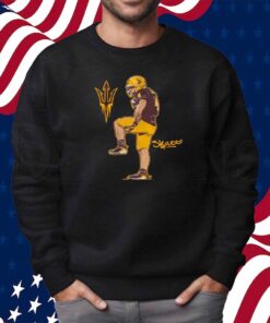 ARIZONA STATE FOOTBALL CAM SKATTEBO SUPERSTAR POSE SHIRT