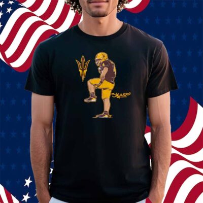 ARIZONA STATE FOOTBALL CAM SKATTEBO SUPERSTAR POSE SHIRT