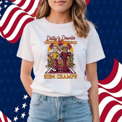 Arizona State Sun Devils Dillys Devils Torching The Conference 2024 Champs Kenny Dillingham Coach Mascot Shirt