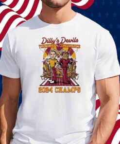 Arizona State Sun Devils Dillys Devils Torching The Conference 2024 Champs Kenny Dillingham Coach Mascot Shirt