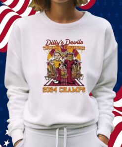 Arizona State Sun Devils Dillys Devils Torching The Conference 2024 Champs Kenny Dillingham Coach Mascot Shirt