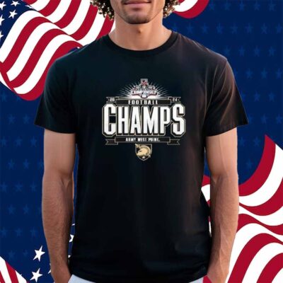 Army Black Knights 2024 Aac Football Conference Champions Locker Room Shirt