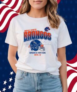 BOISE STATE FOOTBALL HELMET GRID SHIRT
