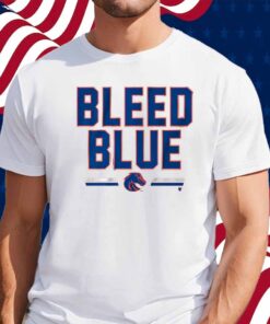 BOISE STATE SLOGAN BLEED BLUE SHIRT