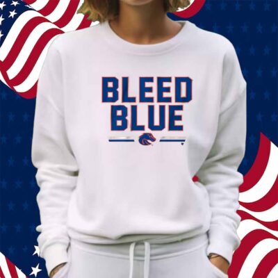 BOISE STATE SLOGAN BLEED BLUE SHIRT