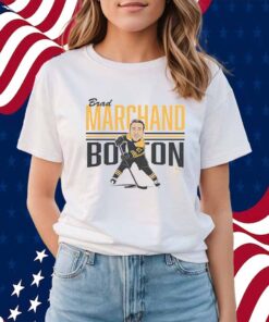 BRAD MARCHAND CENTER ICE CARICATURE SHIRT