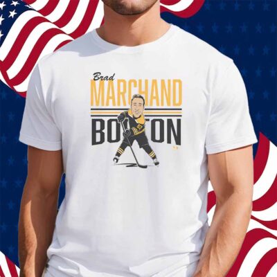 BRAD MARCHAND CENTER ICE CARICATURE SHIRT