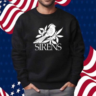 Bird Logo Sirens Black Shirt