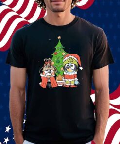 Bluey and Bingo Grinch Shirt