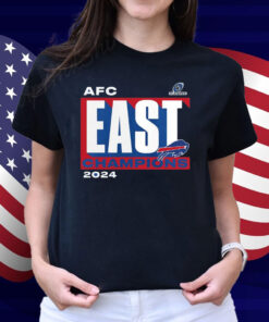Buffalo Bills Fanatics 2024 Afc East Division Champions Conquer T-Shirt