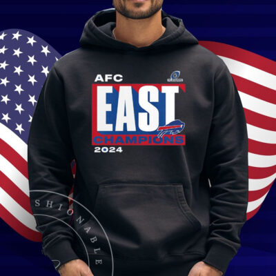 Buffalo Bills Fanatics 2024 Afc East Division Champions Conquer T-Shirt