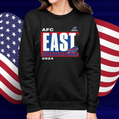 Buffalo Bills Fanatics 2024 Afc East Division Champions Conquer T-Shirt