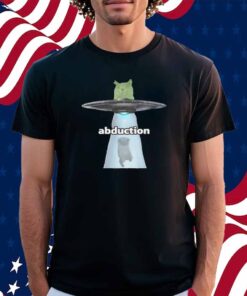 Cat Alien Abduction Cringey Shirt