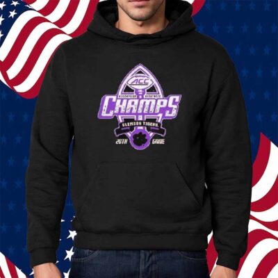 Clemson Tigers 2024 Acc Football Conference Champions 20th Game Shirt
