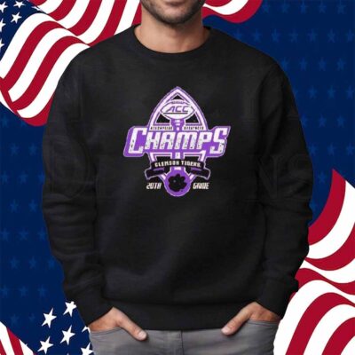 Clemson Tigers 2024 Acc Football Conference Champions 20th Game Shirt