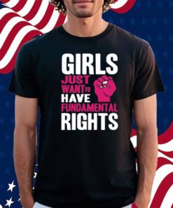 Cyndi Lauper Girls Just Want To Have Fundamental Rights Shirt