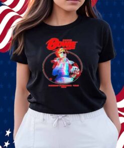 David Bowie Diamond Dogs Tour 1974 Shirt
