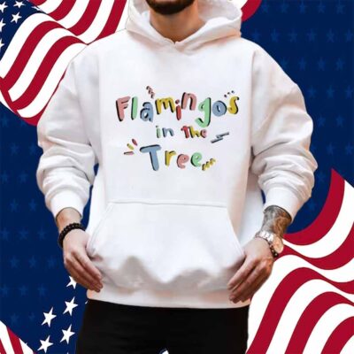 Flamingos In The Tree Of The Summer Shirt