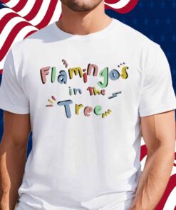 Flamingos In The Tree Of The Summer Shirt