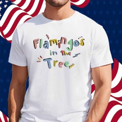 Flamingos In The Tree Of The Summer Shirt