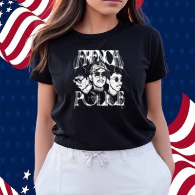 French Police Photo Shirt