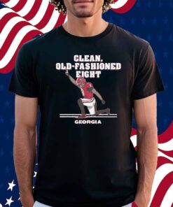 GEORGIA FOOTBALL NATE FRAZIER CLEAN, OLD-FASHIONED EIGHT SHIRT