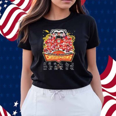 Georgia Bulldogs Southeastern Conference Champions Of 2024 Shirt