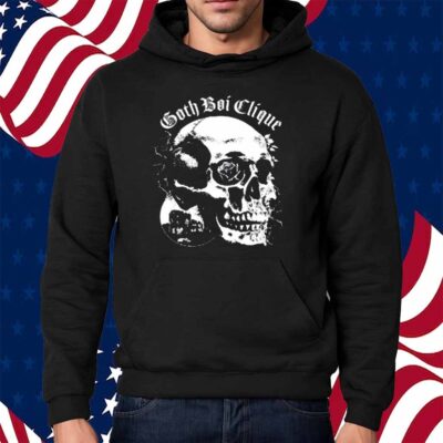 Gothboiclique Gbc Rose Skull Shirt